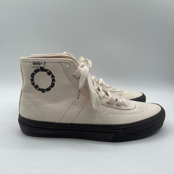 VANS x Quasi Crocket High Decon Shoe Canvas Beige Casual Men's Sz 7.5VN0007QVTBD - Picture 1 of 9